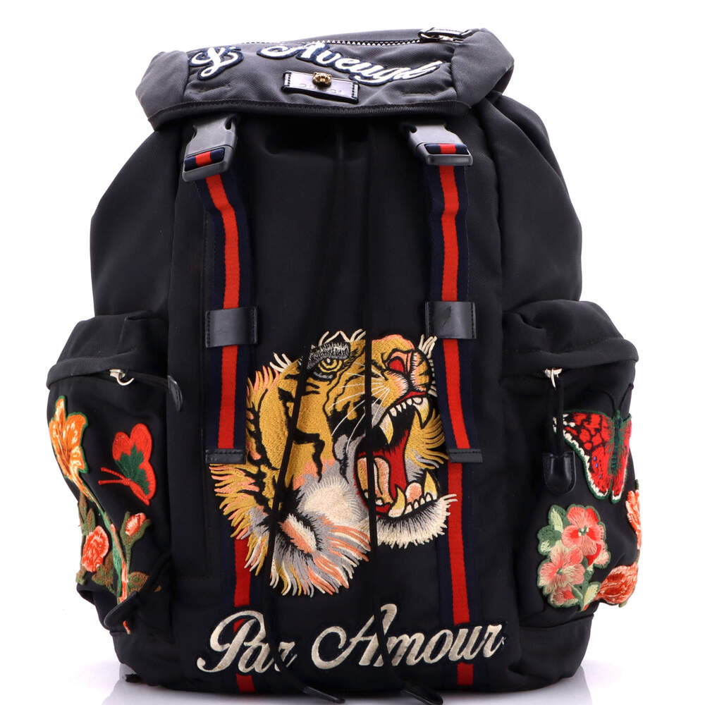 Techpack Backpack Embroidered Techno #220496g89b - image 1